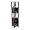 Organize It All 67" Espresso 5-Shelf Ambassador High Cabinet